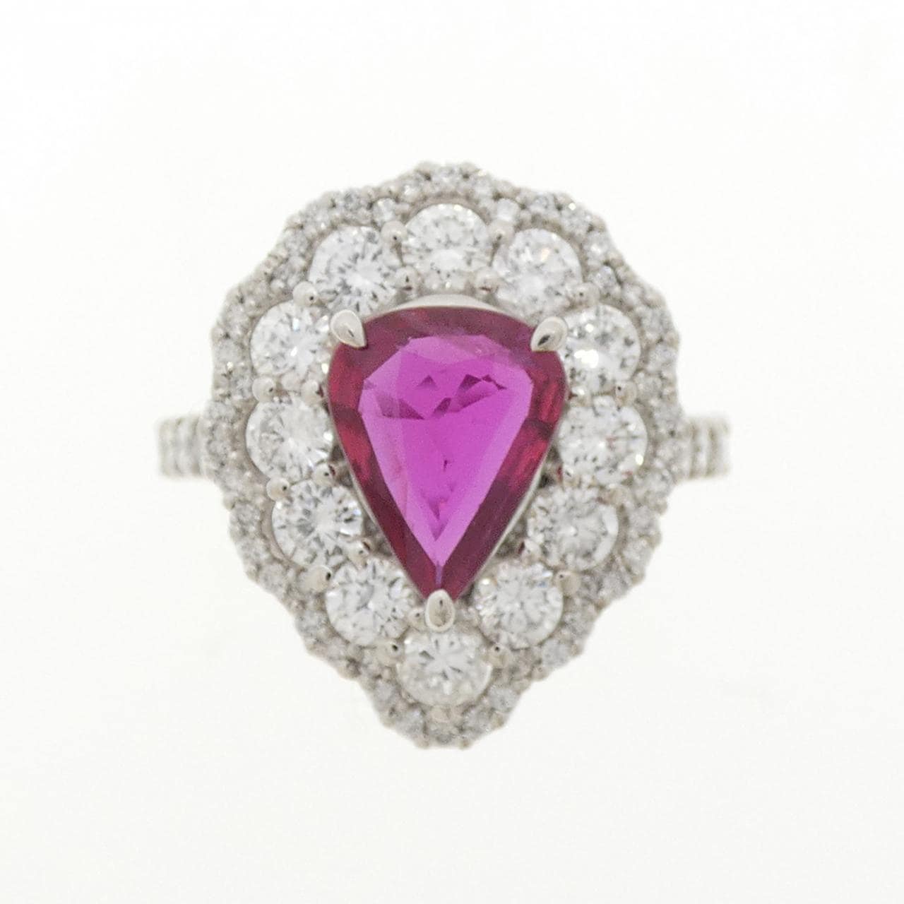 PT900 ルビー リング 1.10CT