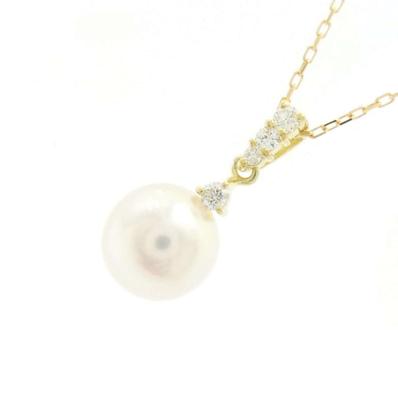 K18YG アコヤパール ネックレス 8.4mm