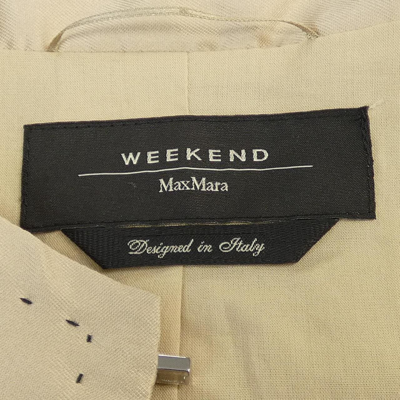 マックスマーラウィークエンド Max Mara weekend ノーカラージャケット
