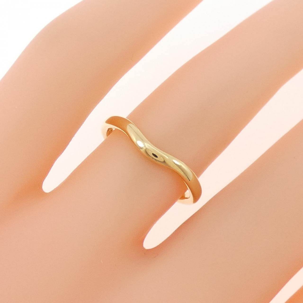 ティファニー カーブド リング