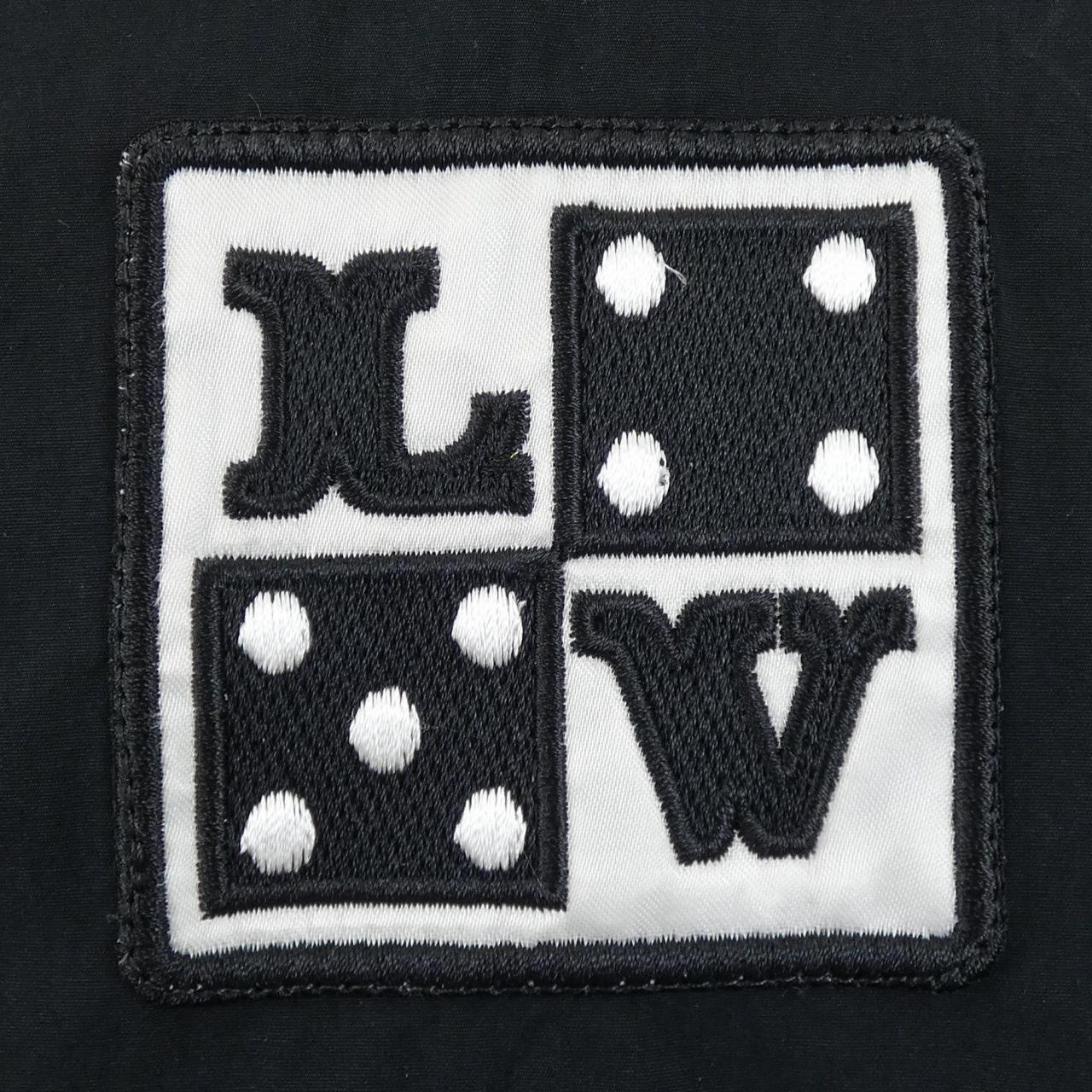 ルイヴィトン LOUIS VUITTON エンブロイダードショートスルーブコットンシャツ HRS89WLVD S／Sシャツ