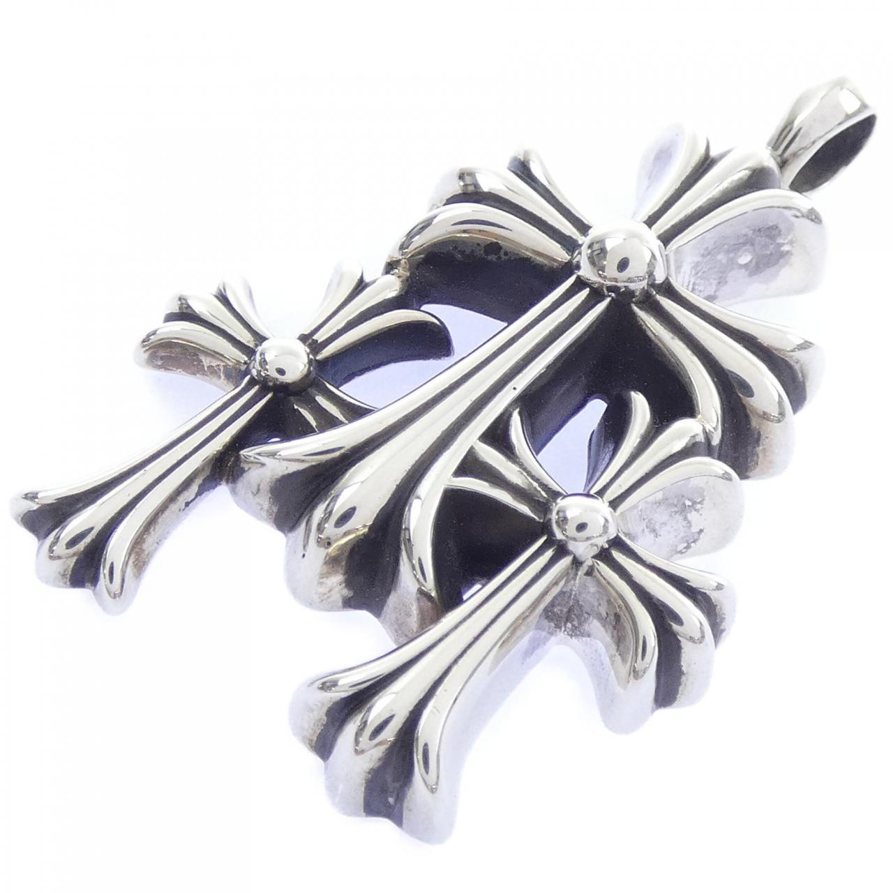 クロムハーツ CHROME HEARTS 3 CH CROSS SML 206180265SLVXXX001 ペンダント