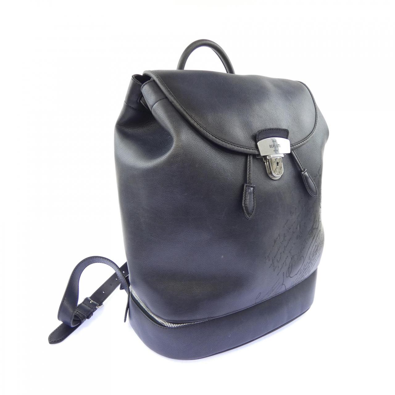 ベルルッティ Berluti エスケープ スクリットレザー バックパック BACKPACK