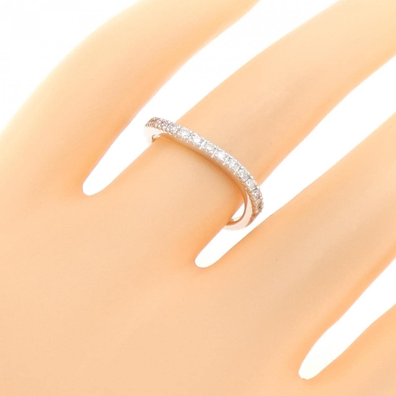 K18WG ダイヤモンド リング 0.20CT