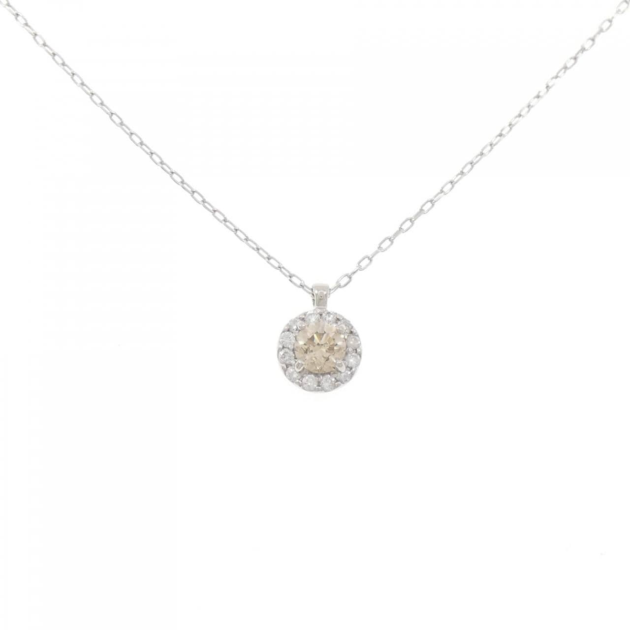 PT900/PT850 ダイヤモンド ネックレス 0.50CT
