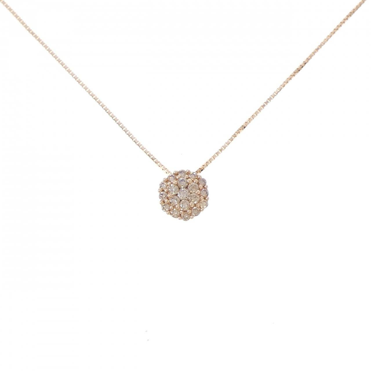 ジーエスティービー ダイヤモンド ネックレス 0.30CT