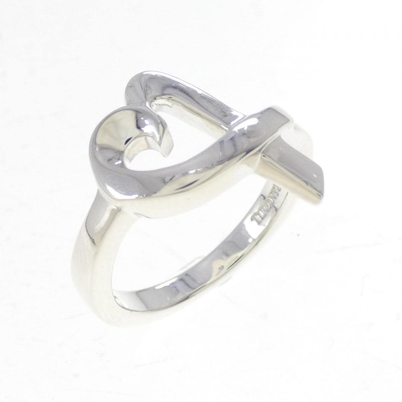 ティファニー ラビングハート リング