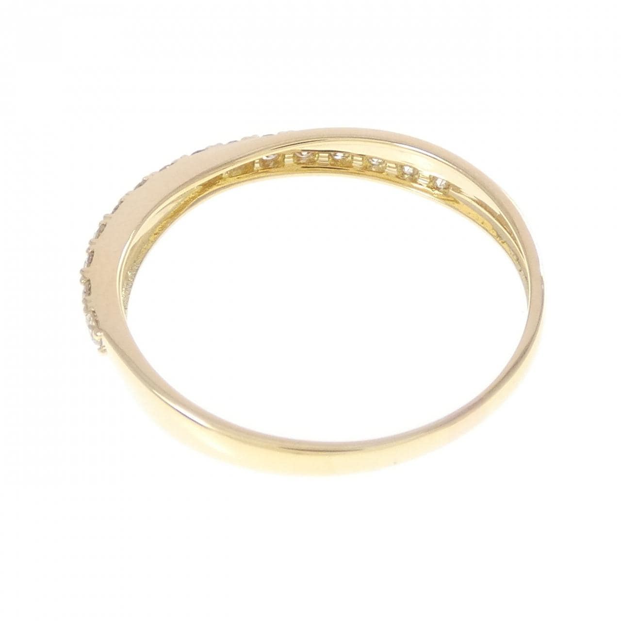K18YG ダイヤモンド リング 0.20CT