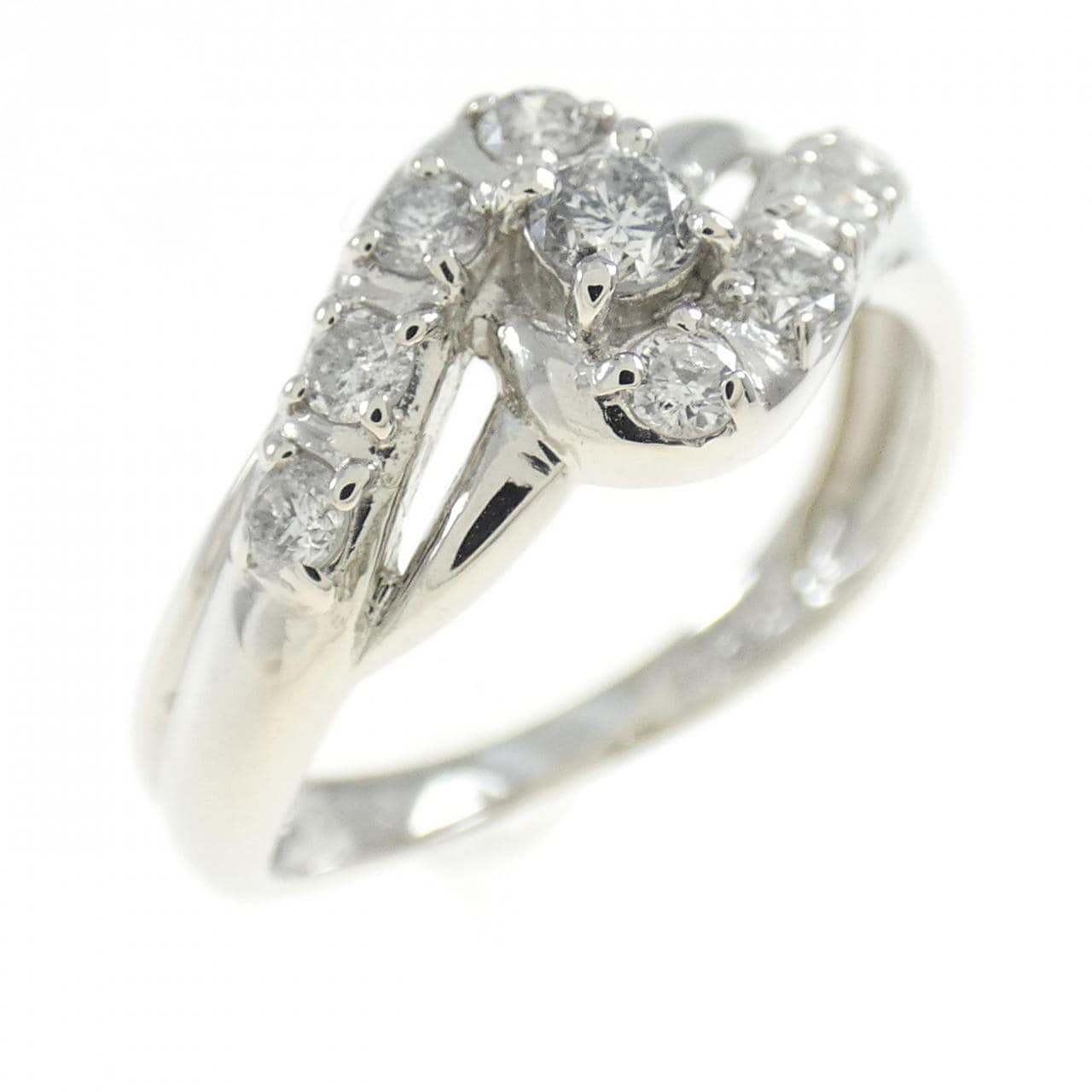 PT900 Diamond Ring 0.30CT