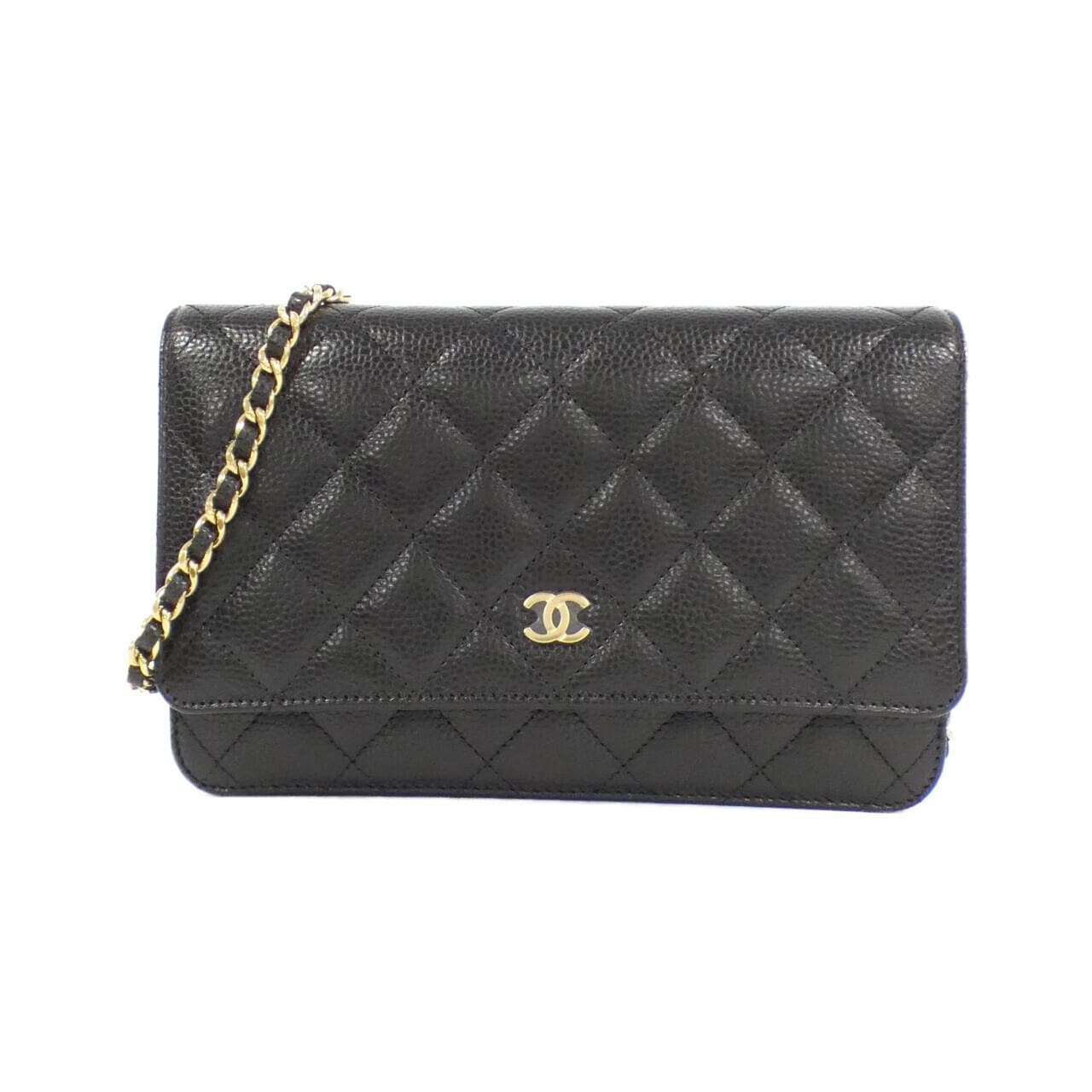 [Unused items] CHANEL Timeless Classic Line AP0250 Chain Wallet