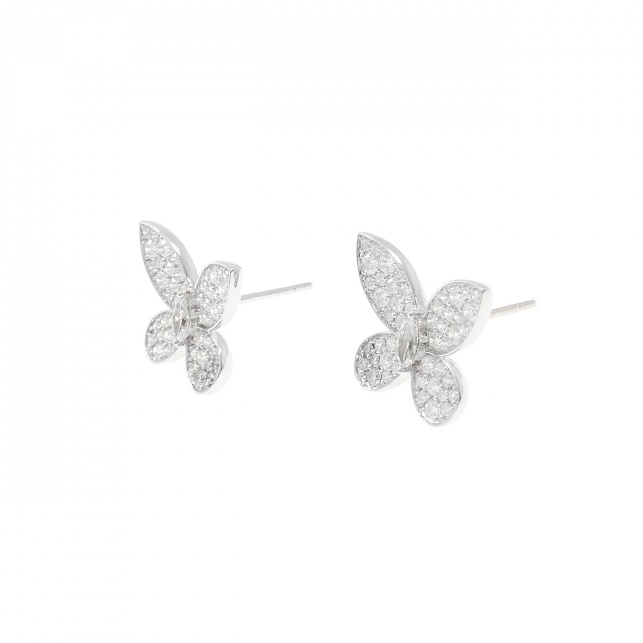 Graff Pavé Butterfly Earrings
