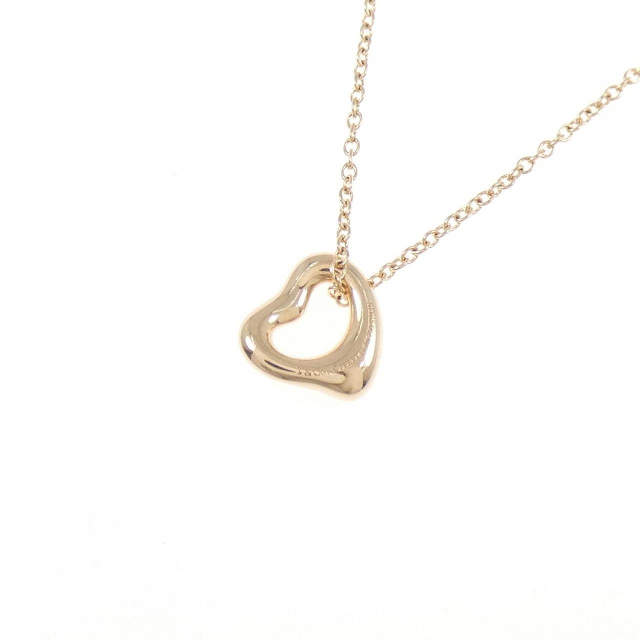 ティファニー オープンハート ネックレス