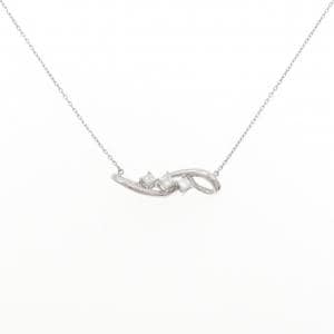 PT950/PT850 ダイヤモンド ネックレス 0.11CT