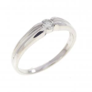 K18WG ダイヤモンド リング 0.10CT