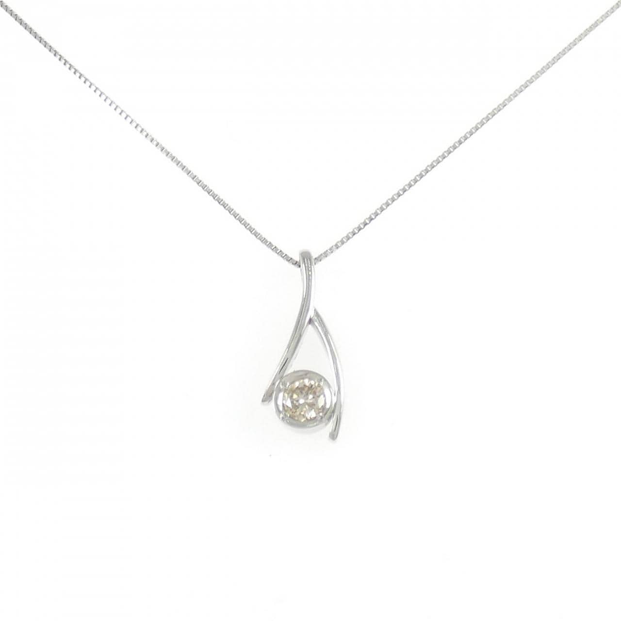 PT900/PT850 ダイヤモンド ネックレス 0.20CT