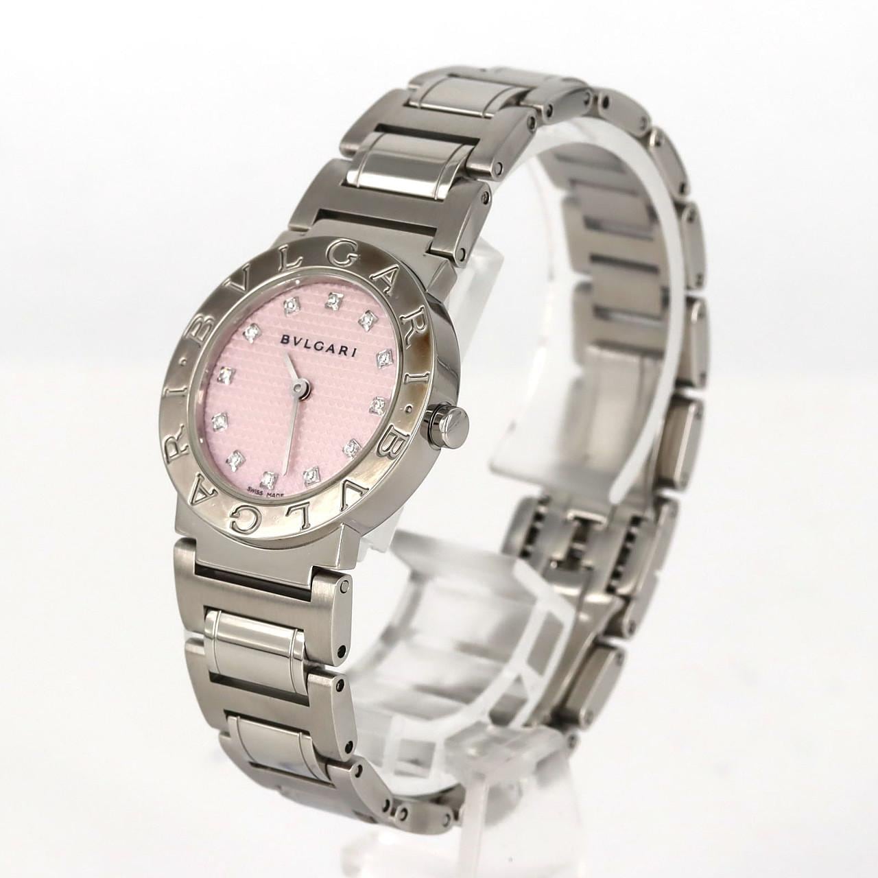 ブルガリ ブルガリブルガリ･12P JAPAN LIMITED BB26SS/BB26C2SS/12JA SS クォーツ