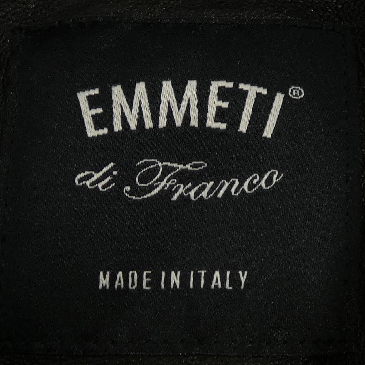 エンメティ EMMETI レザーライダースジャケット