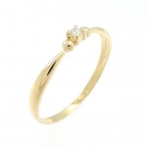 K18YG ダイヤモンド リング 0.03CT