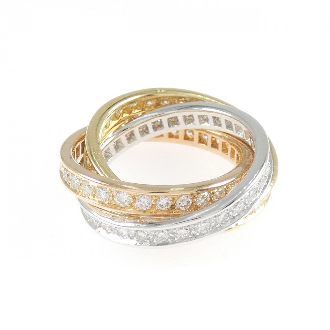 カルティエ スリーバングルズ リング