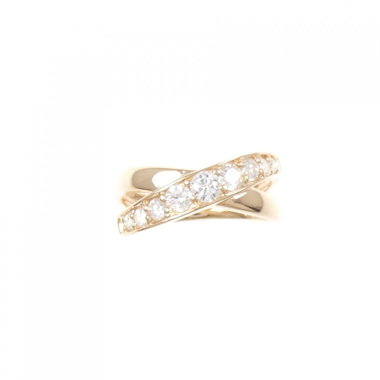 K18PG ダイヤモンド リング 0.50CT