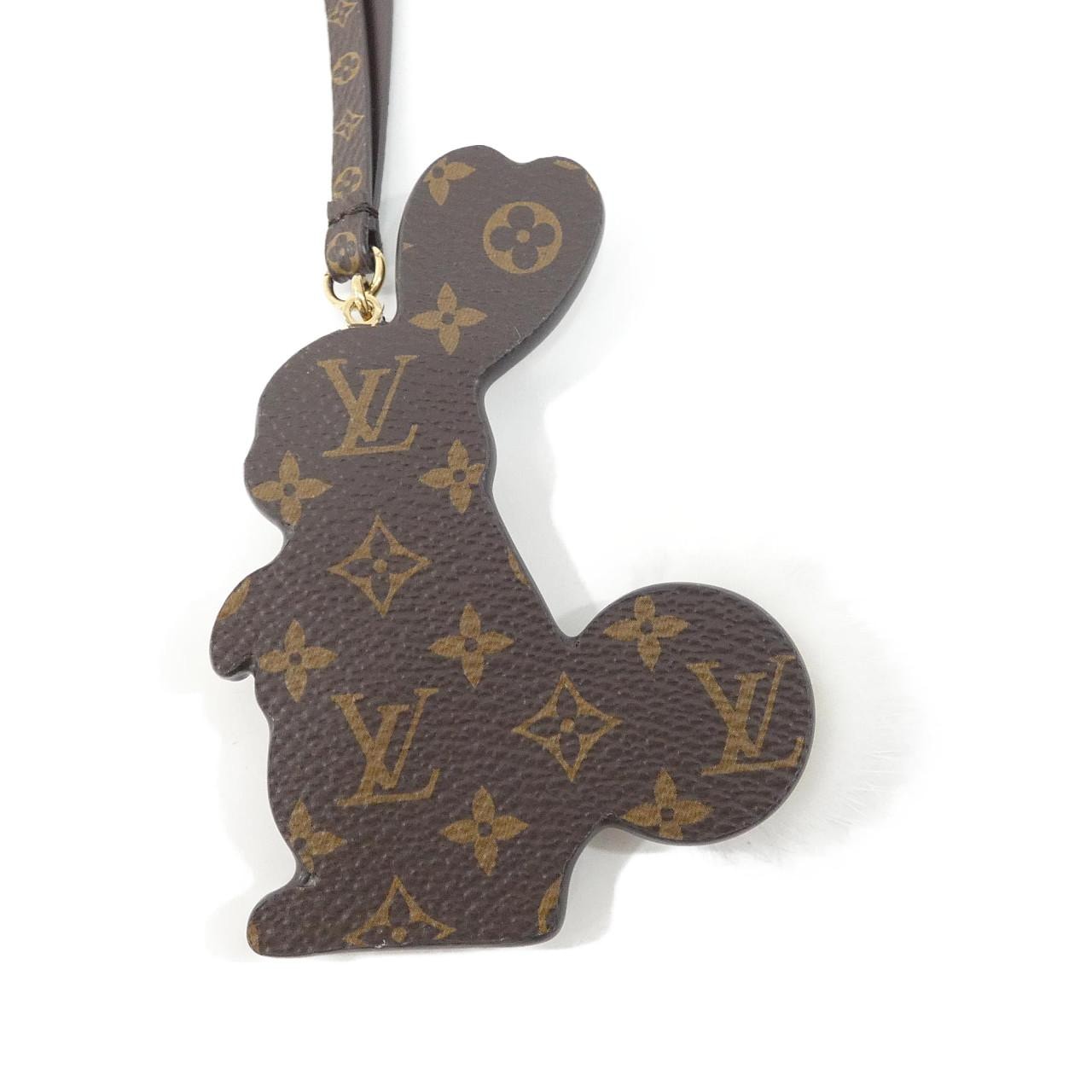 ルイヴィトン エピ バッグチャーム･ラビット LV ファーリーフレンド M03217 バッグチャーム