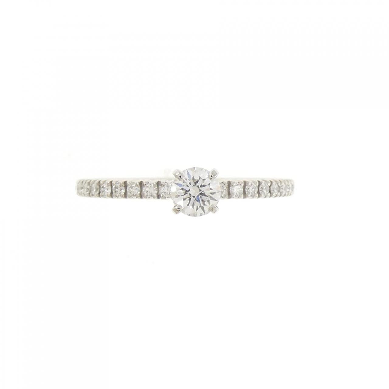 カルティエ エタンセル リング 0.18CT F VVS1 EX