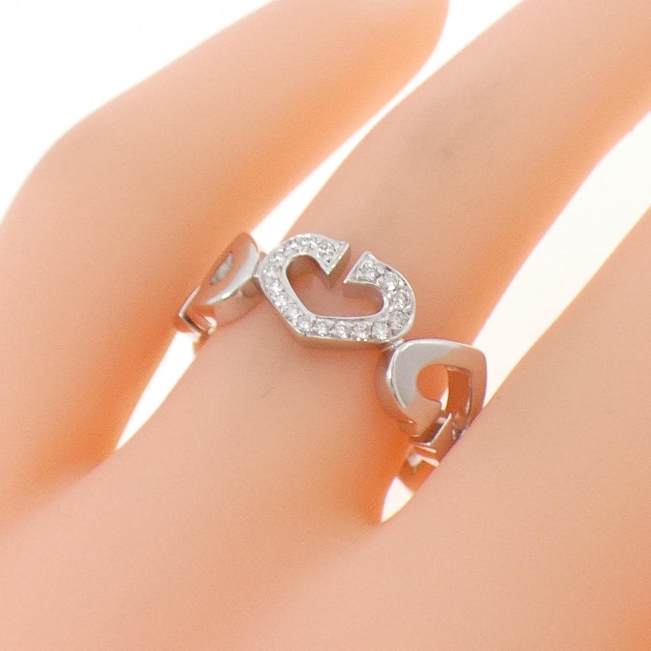 Cartier C heart 1P Ring