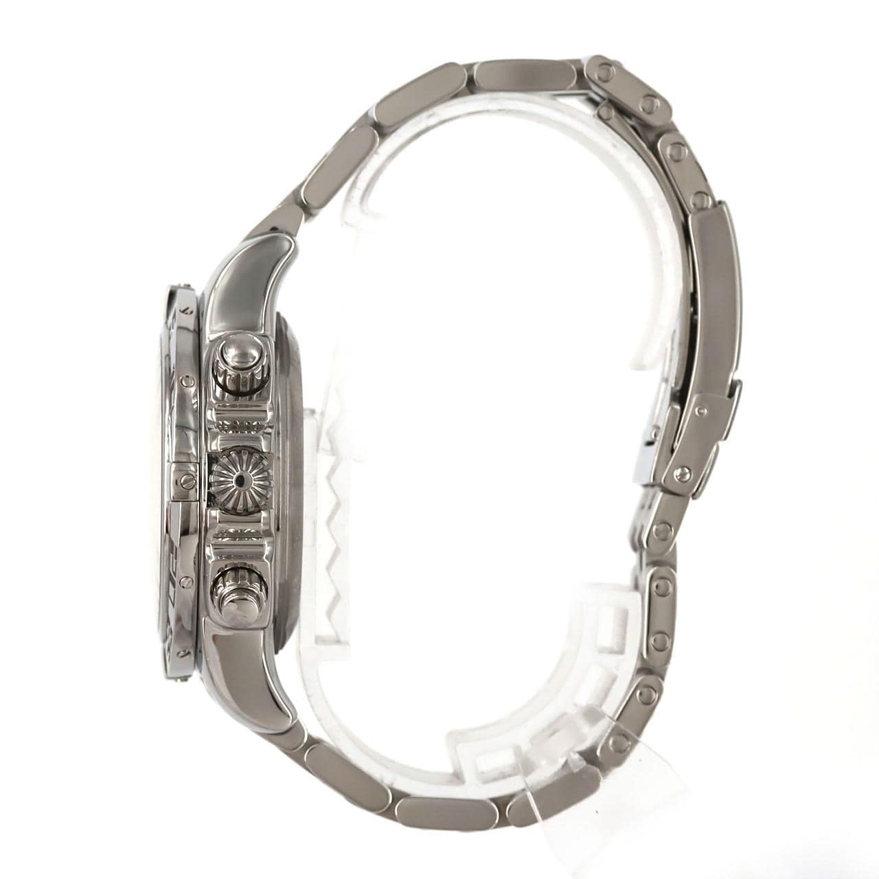 ブライトリング クロノマット44ローマンブラックMOP JAPAN LIMITED AB0111/S011BRMPA SS 自動巻