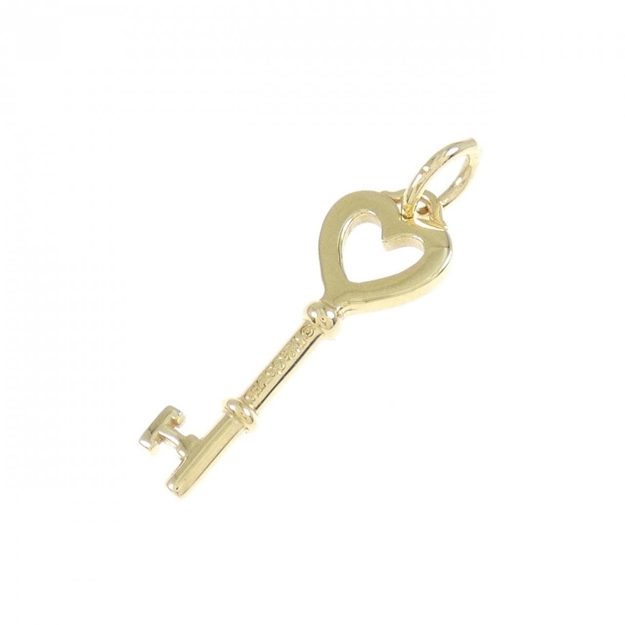 TIFFANY heart key mini pendant