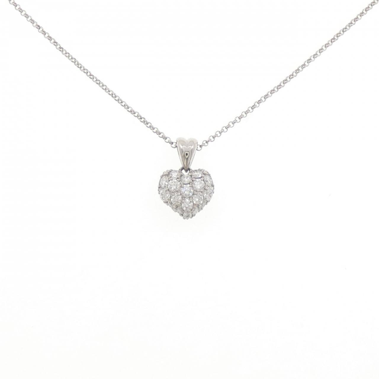 ユキザキ ハート ダイヤモンド ネックレス 0.30CT