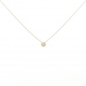 K18YG ダイヤモンド ネックレス 0.13CT