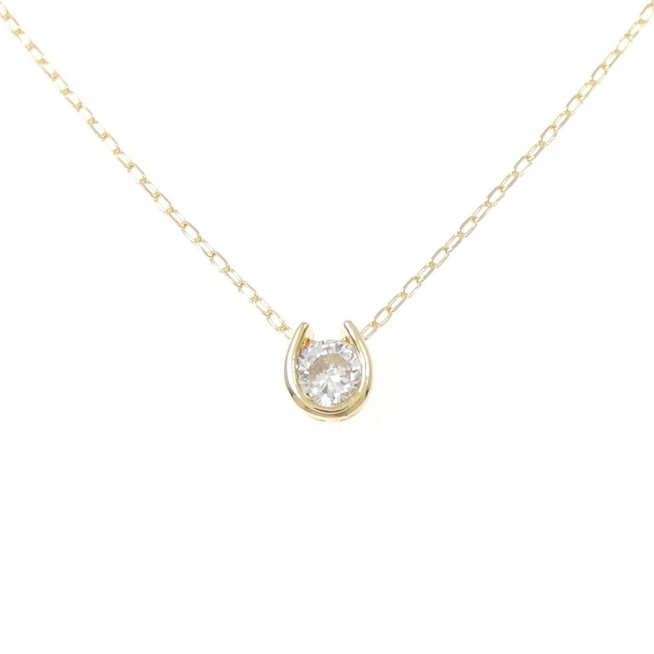 K18YG ダイヤモンド ネックレス 0.303CT