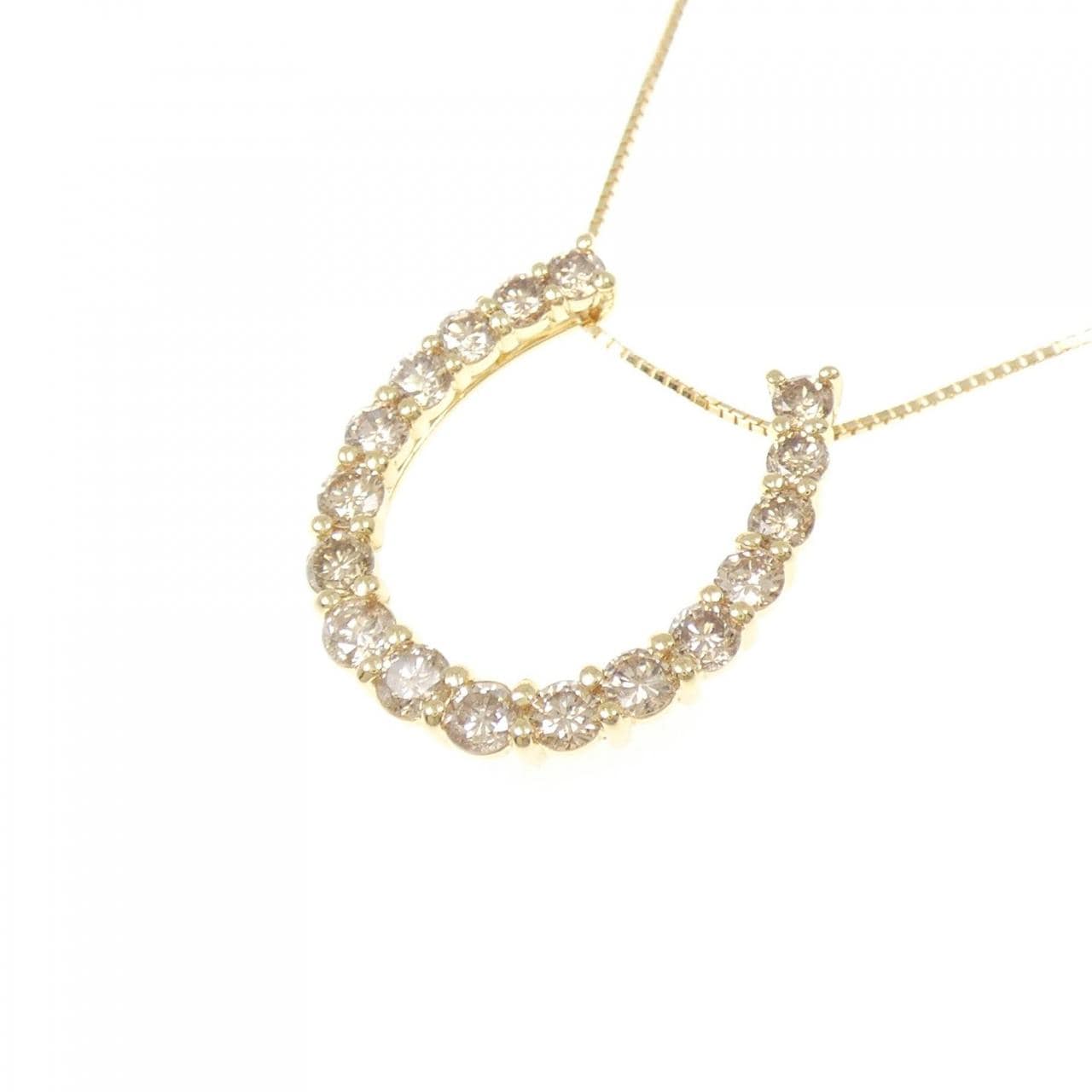 K18YG ダイヤモンド ネックレス 2.00CT