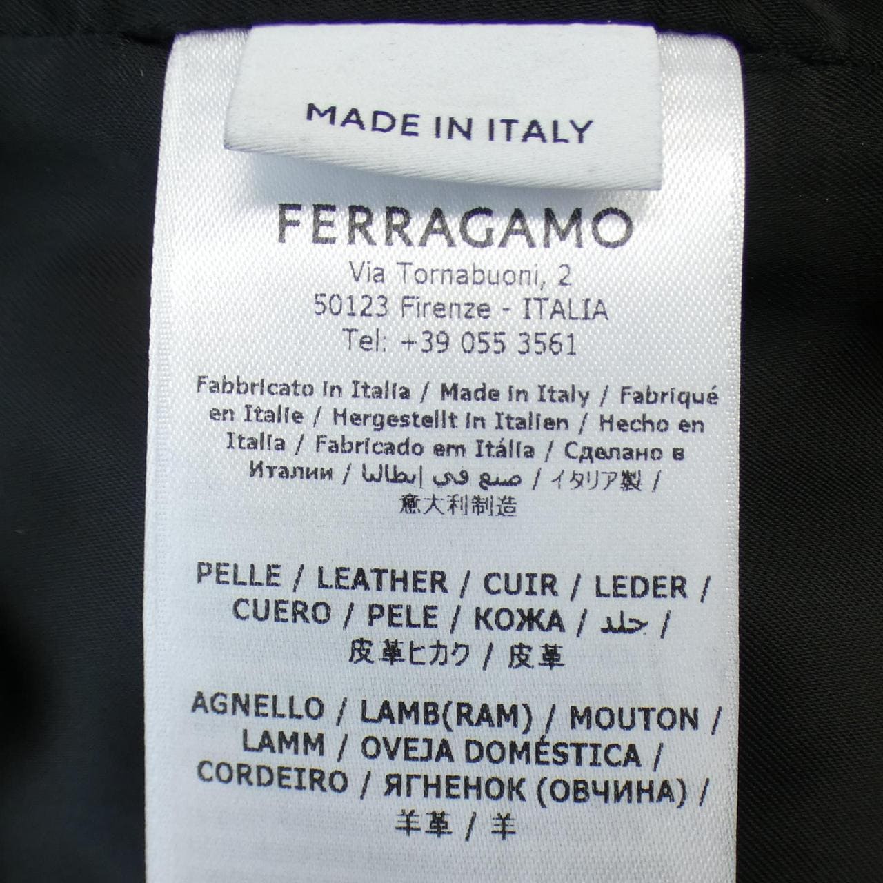SALVATORE FERRAGAMO SALVATORE FERRAGAMO 皮夾克