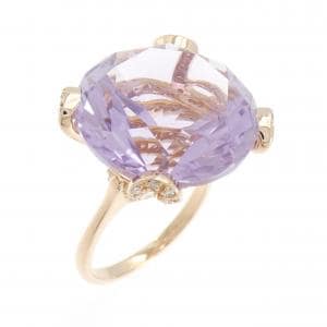 K18PG アメジスト リング