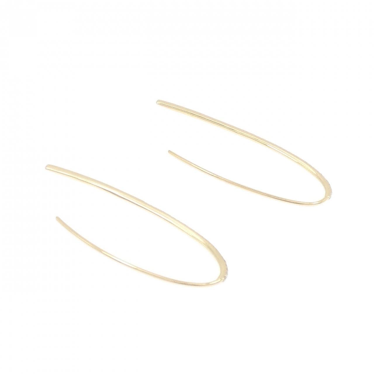 ポンテヴェキオ ダイヤモンド ピアス 0.38CT