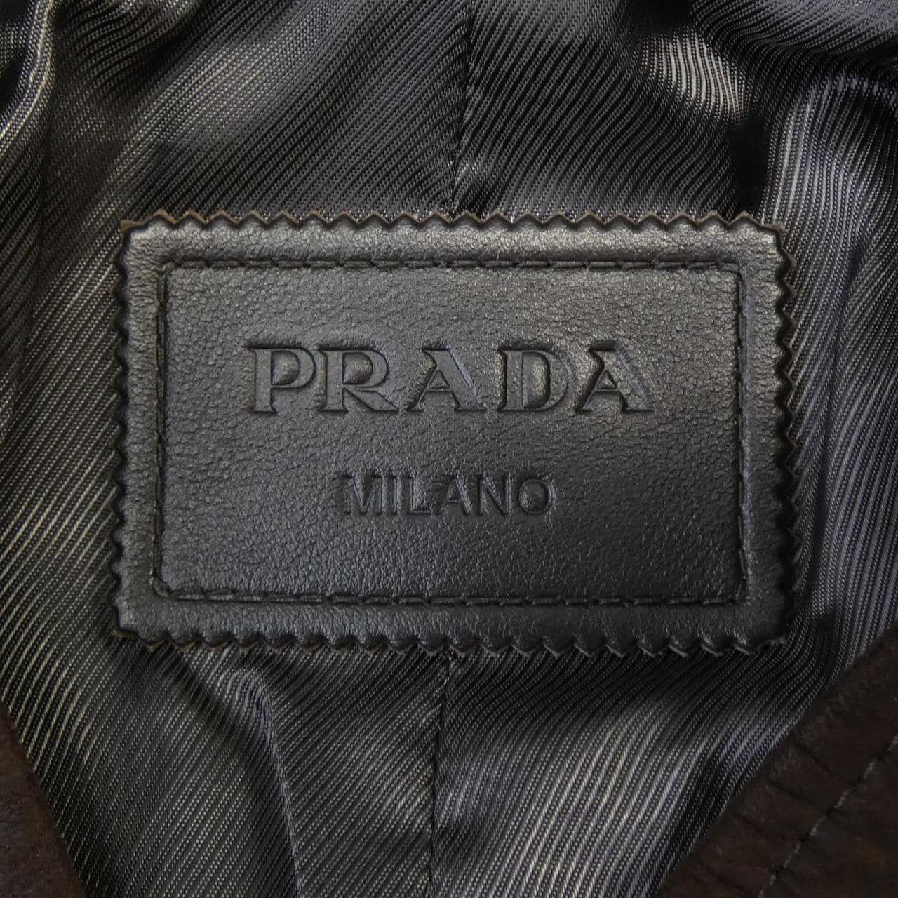 プラダ PRADA スエード ジャケット 58A270 SOOO 1620 レザージャケット