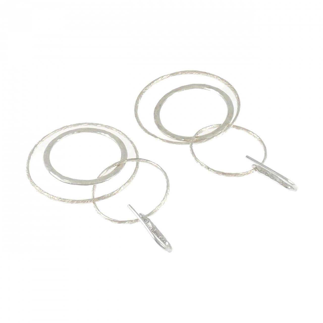 ティファニー ハマード サークル ピアス