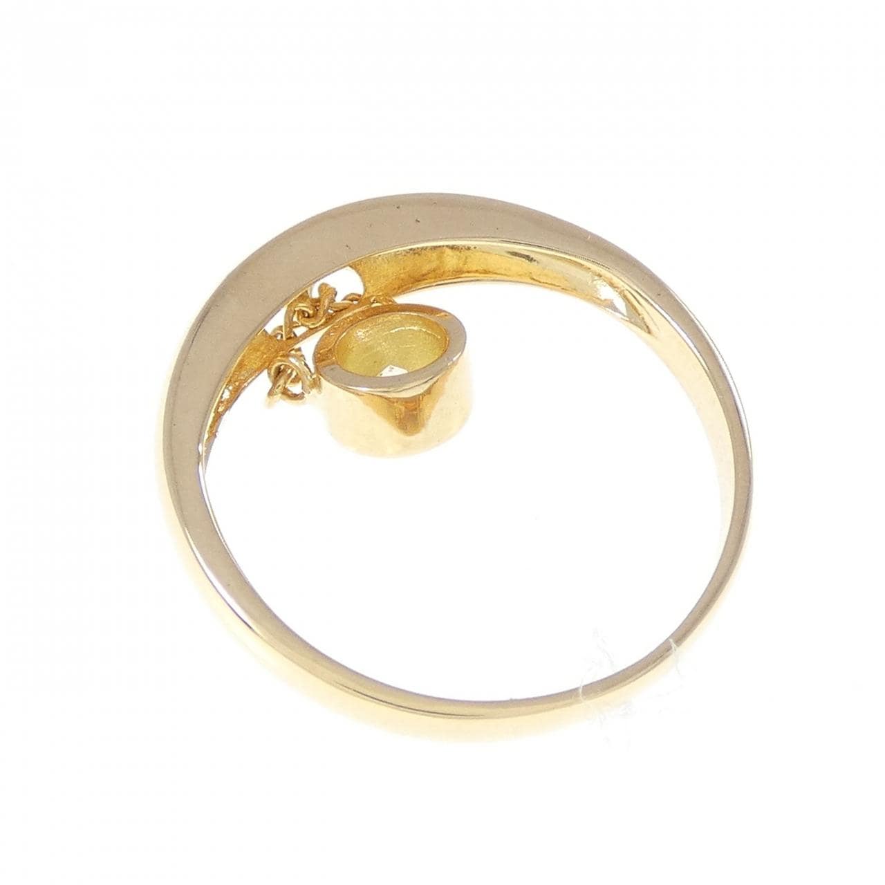 K18YG ダイヤモンド リング 0.21CT