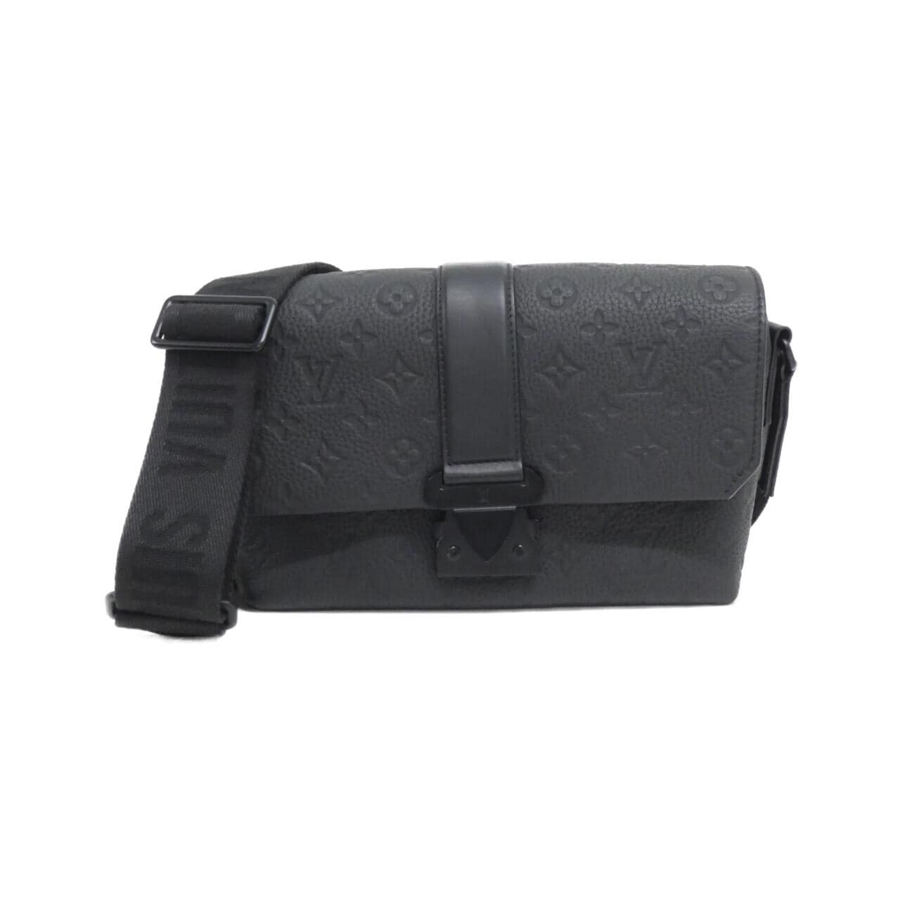 LOUIS VUITTON Taurillon Monogram S 斗篷邮差包 M23741 单肩包