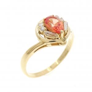 クレサンベール 合成サファイア リング 0.49CT