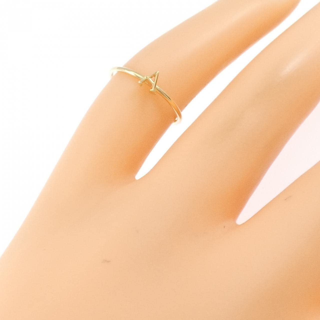 ドレス ア ドレス イニシャルA リング