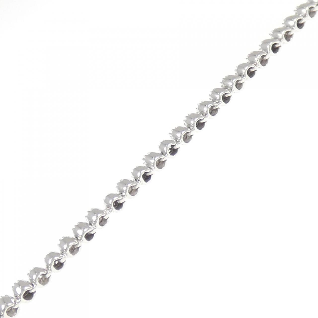 LINE ダイヤモンド ブレスレット