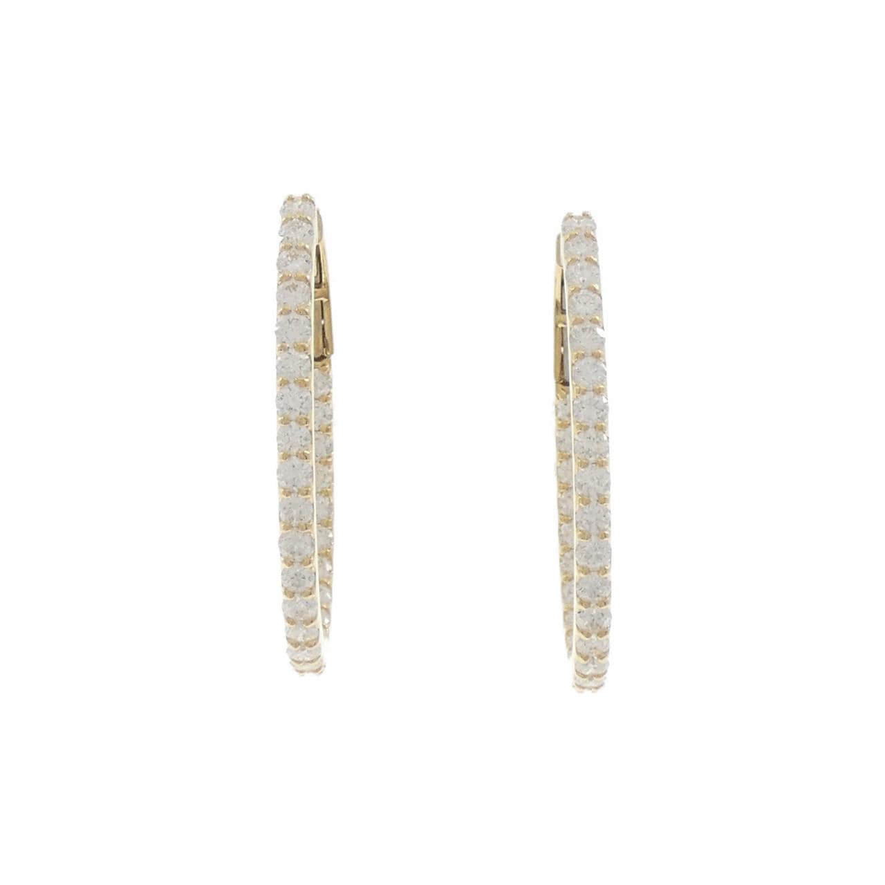 【新品】K18YG ダイヤモンド ピアス 1.604CT