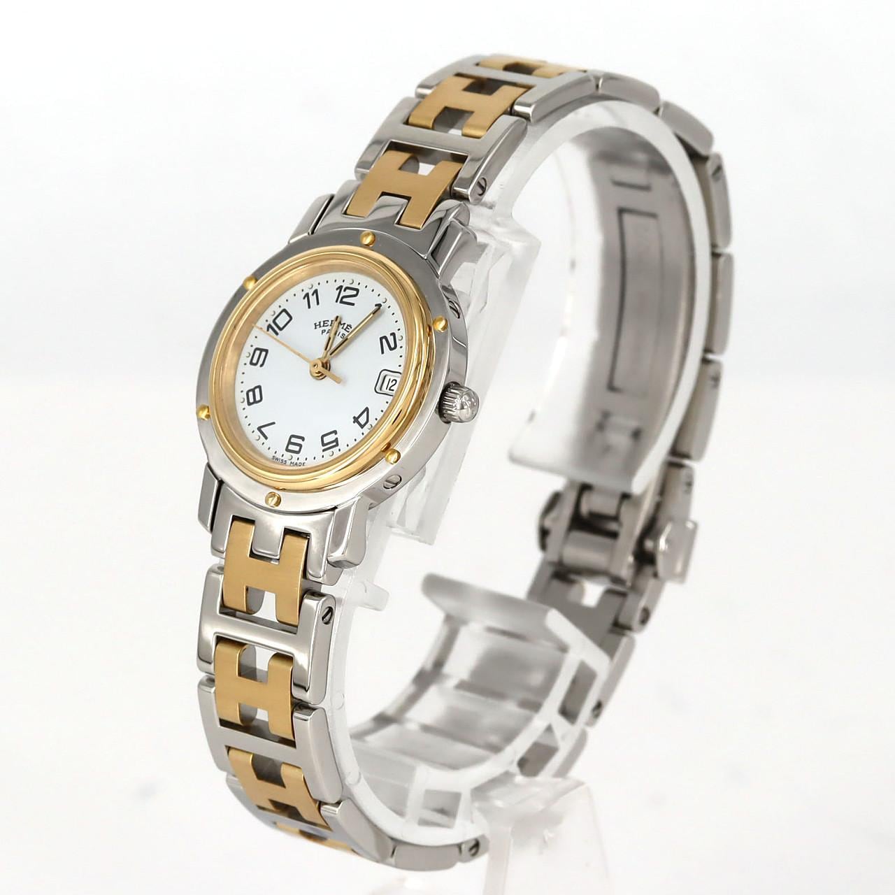 エルメス クリッパー コンビ CL4.220 SSxGP クォーツ