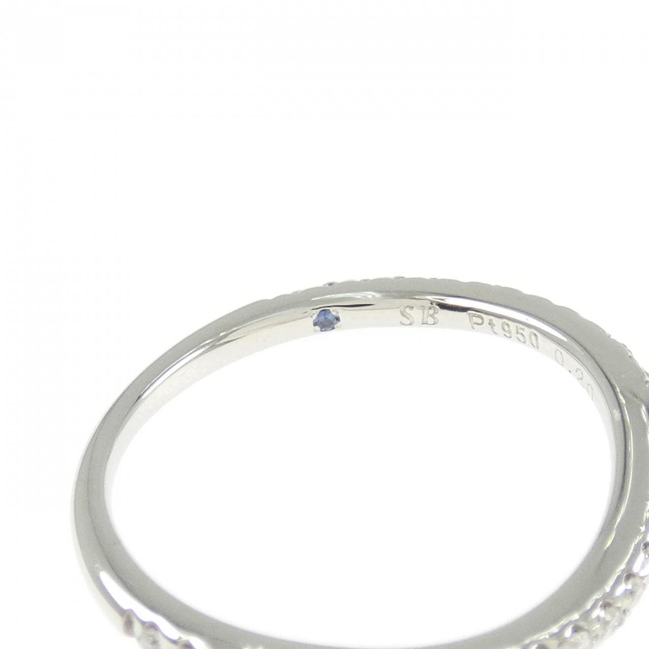 PT950 ダイヤモンド リング 0.20CT