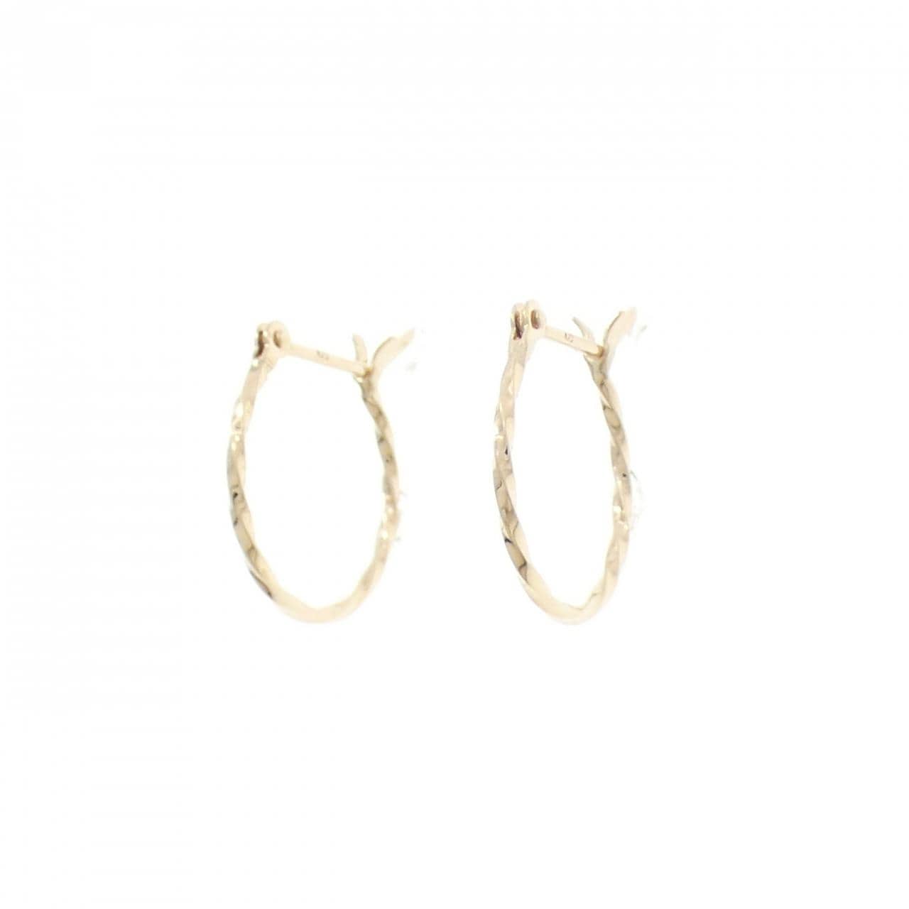 Agete K10YG Earrings