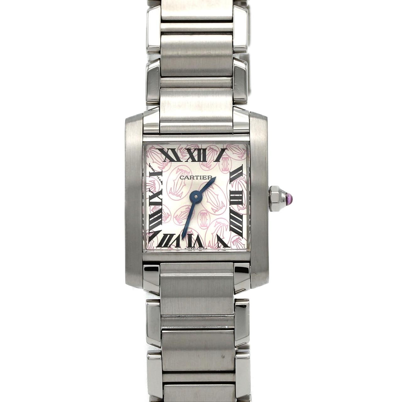 カルティエ タンクフランセーズSM･2006X'mas LIMITED W51031Q3 SS クォーツ