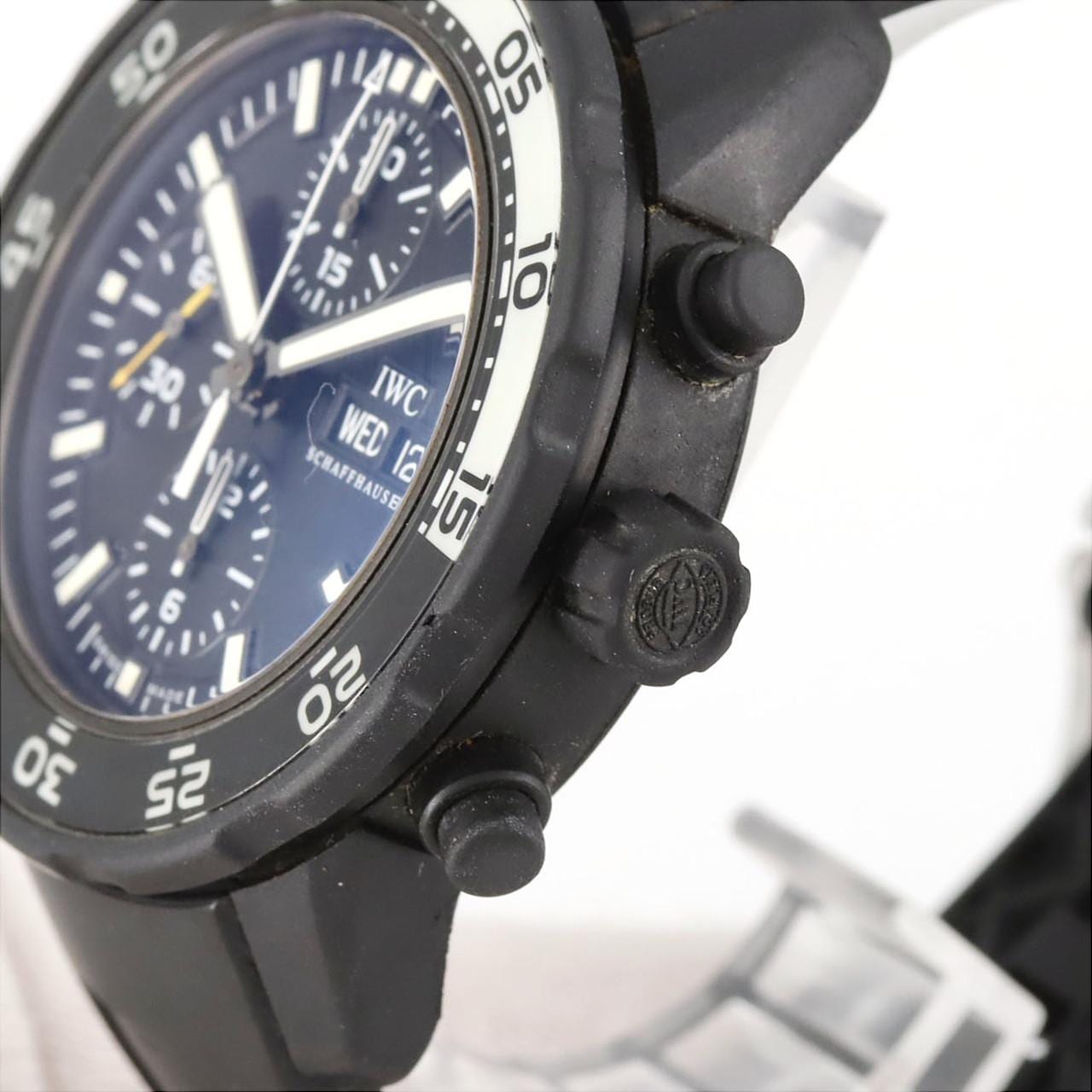 【ノーメンテナンス還元価格】IWC アクアタイマークロノ･ガラパゴスアイランド IW376705 SSxラバー 自動巻