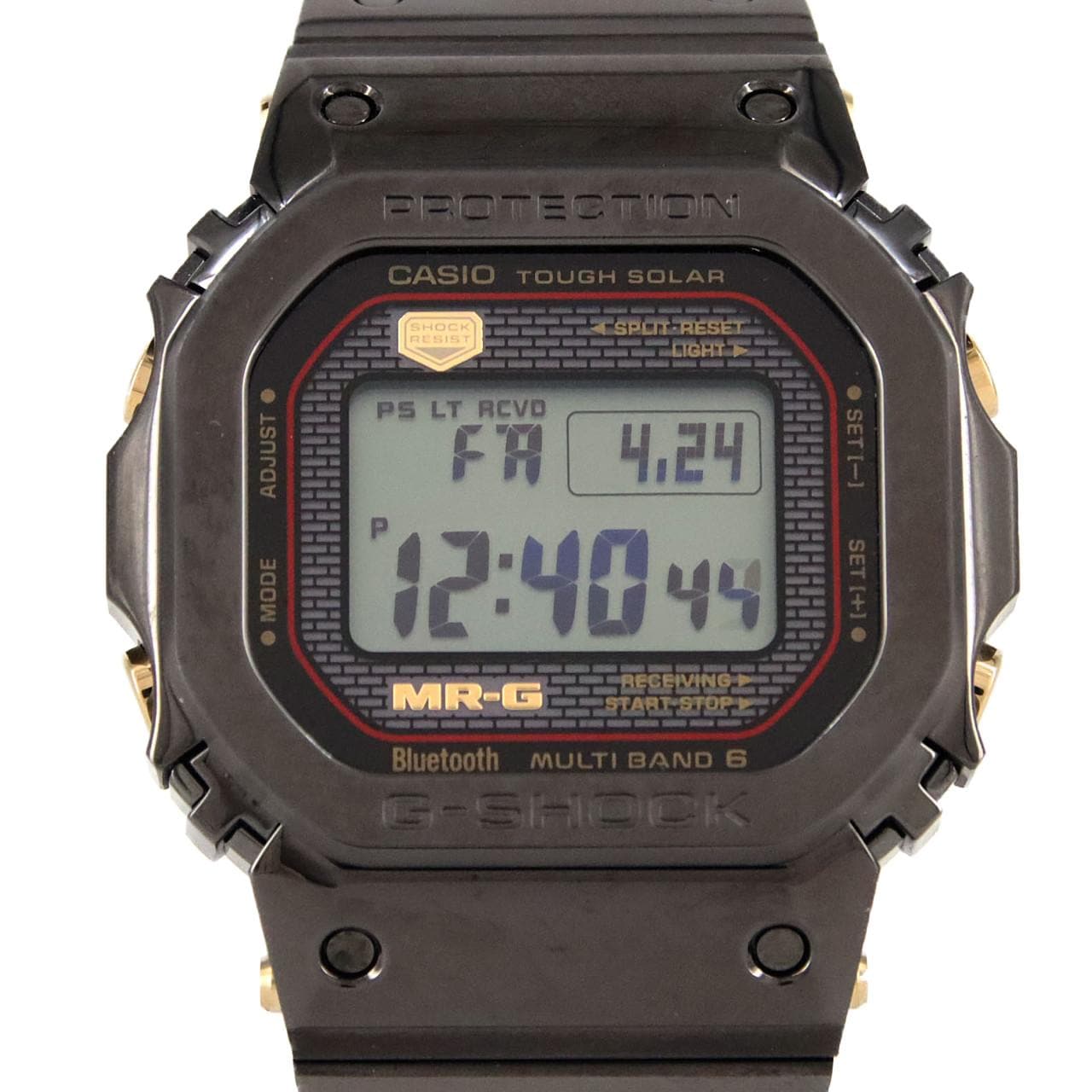 カシオ G-SHOCK･MR-G 電波時計 MRG-B5000B-1JR TI ソーラークォーツ